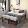 MAF 14 Inch Metal Platform Queen Bed Frame, Heavy Duty