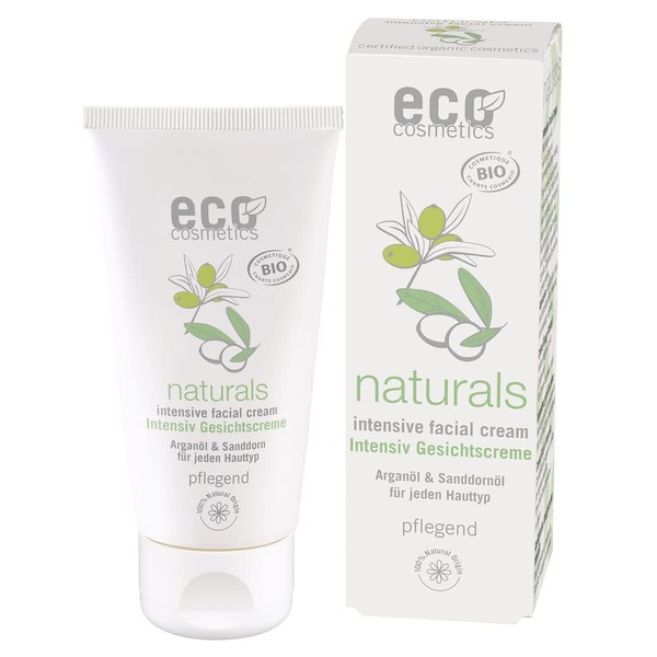 eco cosmetics Intensive Face Cream with Argan Oil and Sea Buckthorn (6 x 50 ml)