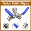 Horiznext GHT 3/4 hose splitter 3 way heavy duty, Y