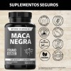 Maca Negra Peruana Orgánica 1000 Capsulas Suplemento Alimenticio Vegano Vitaminas