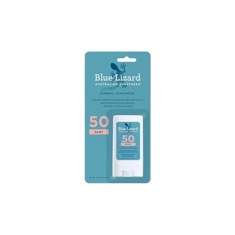 Blue Lizard- Protector solar para bebé con óxido de zinc,