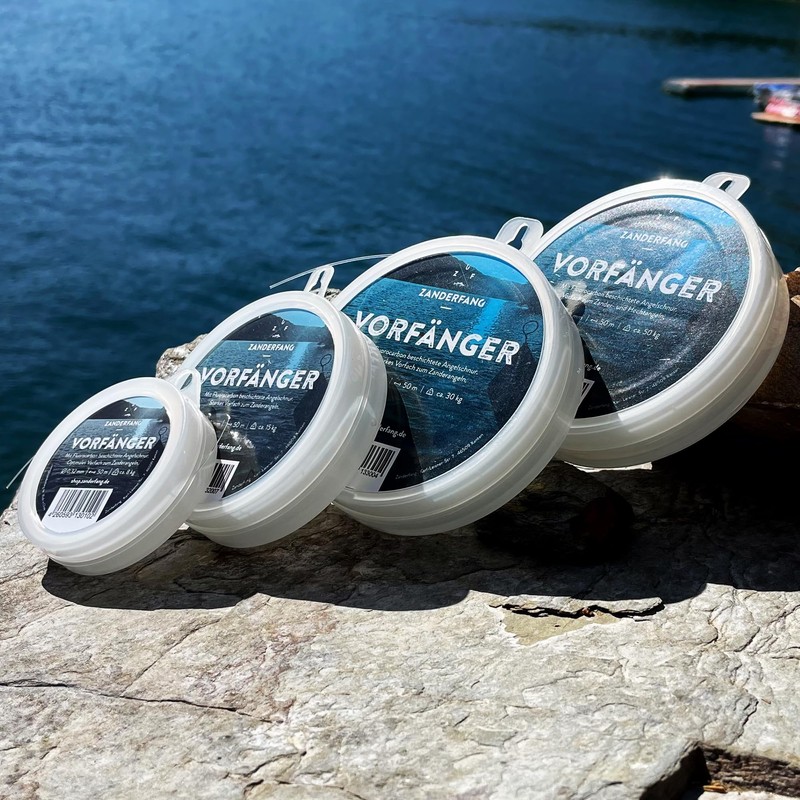 Zanderfang - Fluorocarbon Zander Leader - Fishing Line for Zander