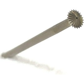 Knife Edge Cut Lentil Burs Channel Setting Burr 3/32" Shank for Jewelry, Art, Hobby and Craft 4.2mm 1PC Made in Switzerland