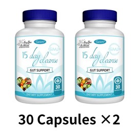 Taoter 15 Day cleanse health supplement, Support Gut and Digestive health, support nutrient absorption:_2 Bottle
