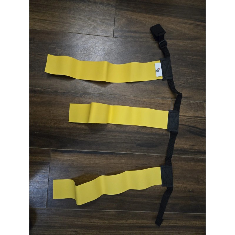 Triple Threat 1 Gamebreaker Triple Threat Flag Football Black- Yellow
