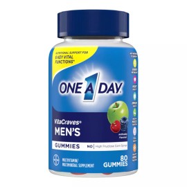 One A Day Men's Multivitamin Gummies, Multivitamins for Men, 80 Count