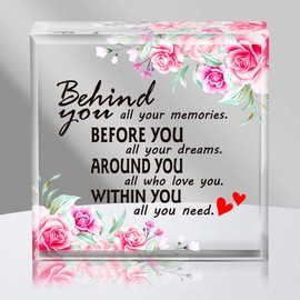 WaaHome High School College Graduation Gifts for Her Him Seniors, Keepsake and Paperweight, Inspirational Motivational Gifts Spiritual Gifts for Women Men Girls Daughter Son