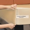 Lirex Satin Fitted Sheet, Luxurious Silky Smooth Polyester Bedding Soft