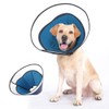 Cone Pet Cone (Blue, M(13.2"-15.5"))