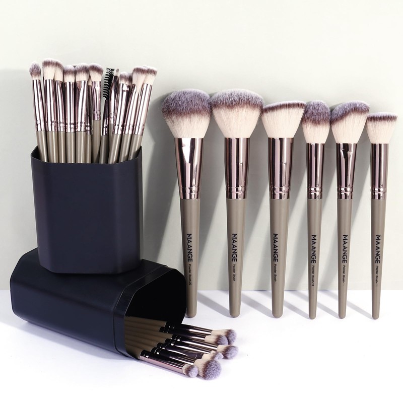 MAANGE Makeup Brush Set - 30 Pcs Make up Brushes