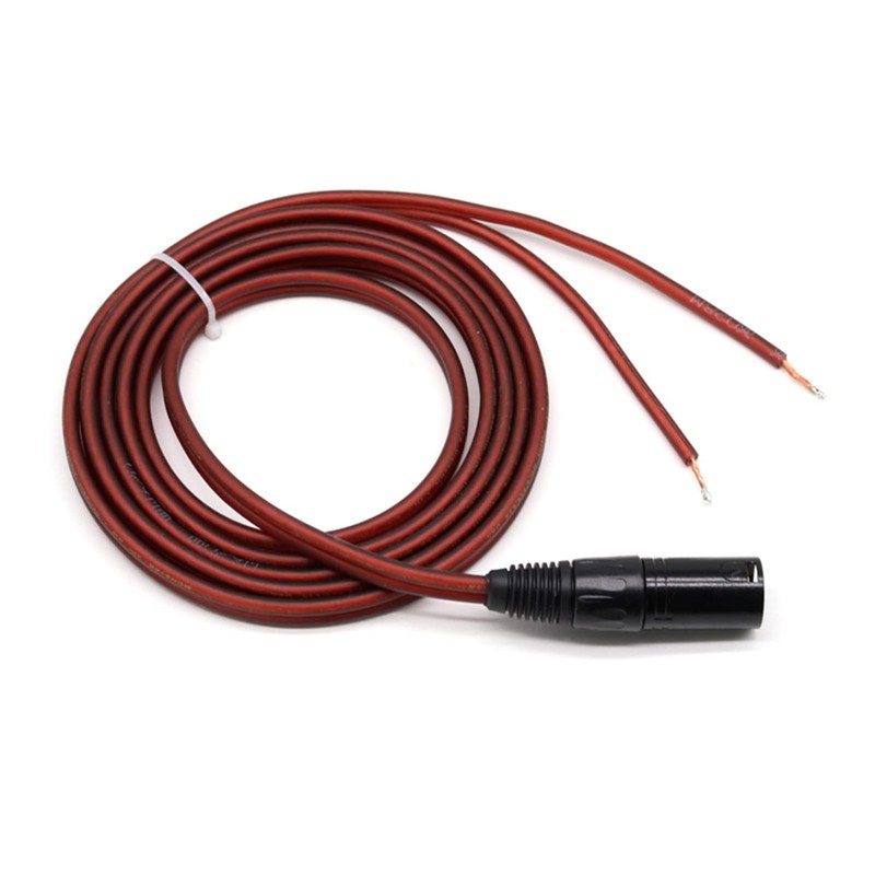 Stroagymoon XLR Speaker Cable, Speaker Bare Wire to XLR Plug