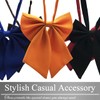 BUZZxSELECTION NT007 Women's Ribbon Tie Bowtie Student School Simple Design