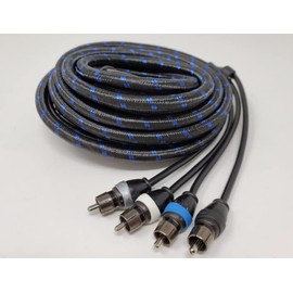 Sky High Car Audio 4-Channel Triple Shielded RCA - 20ft