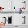 YQSIYU Single Gang Outlet Box Extender for Electrical Box, 1/2",Receptacle