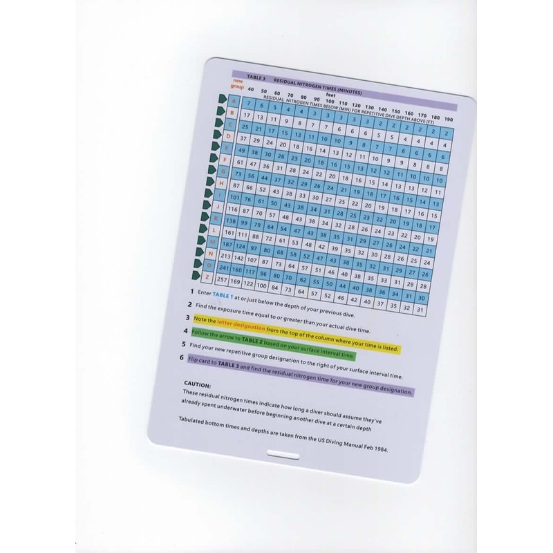 Crystal Ocean Dive Log Sheets (100 logs / 50 sheets)
