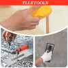 6 Pcs Tile Trowel Tools Set Include 3 Pcs Stainless
