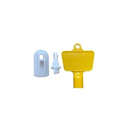 Key and Latch for Electric or Gas Meter Box – Comprehensive DIY Replacement Meter Box Key, & Latch for Gas, Electric, & Water Meters – Compatible with Plastic & Metal Meter Boxes