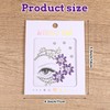 Sibba 6 PCS Gemstone Face Stickers with Sparkling Glitter, Crystal
