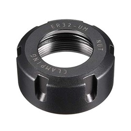 sourcing map Collar Clamp Nut for CNC Milling Chuck Holder Lathe ER32-UM de
