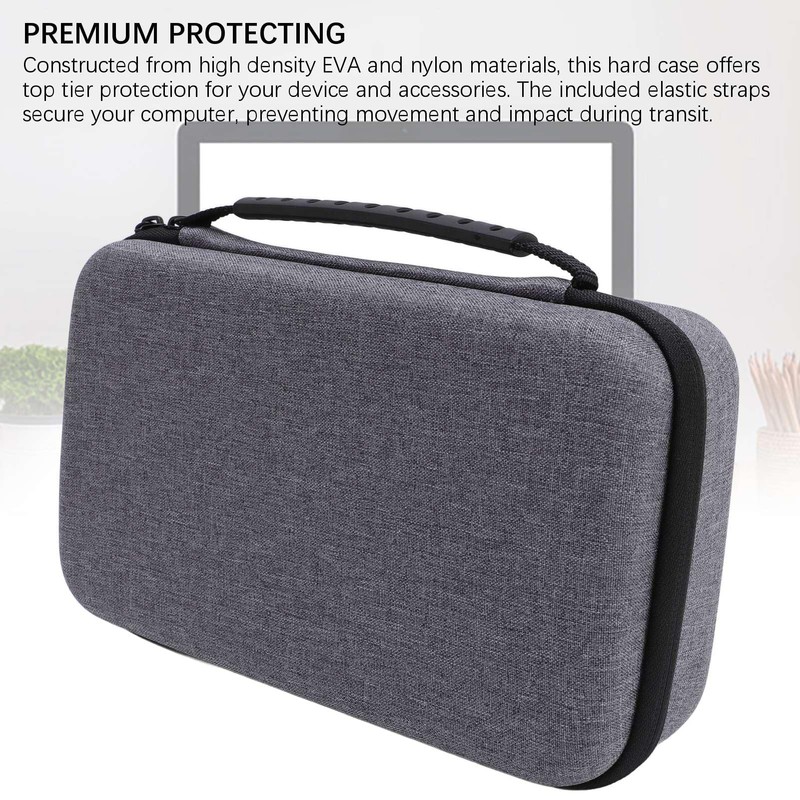 Premium Travel Hard Case for Mini Desktop Computers, EVA Nylon