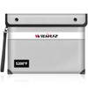 Fire Proof Bag For Documents,5200°F Heat Insulated Fire Proof Pouch