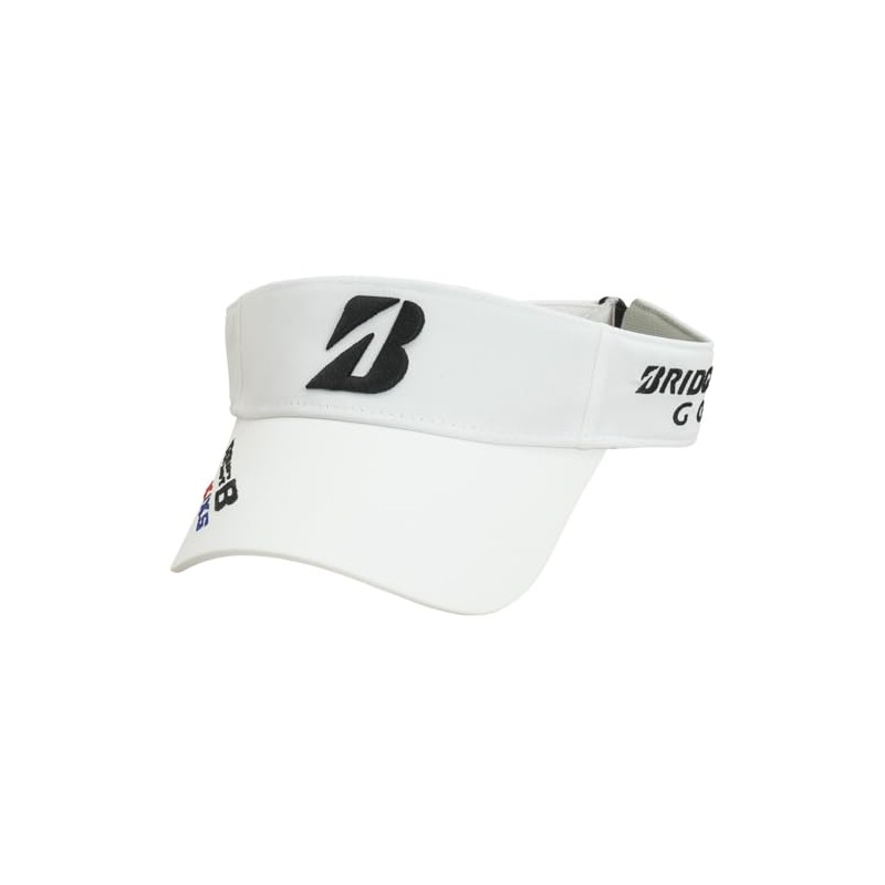 Bridgestone Golf CPG24BWK Men's Visor Pro Model Visor, WK