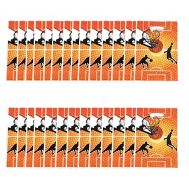 30PCS Basketball Party Bags Basketball Gift Goodie Favor Bags Basketball Treat Candy Goody Bags Party Decorations Basketball Birthday Bags for Kids Basketball Theme Birthday Party