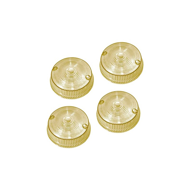 Kawasaki Z1/Z2 Type Turn Signal Lens Yellow 4 Pieces