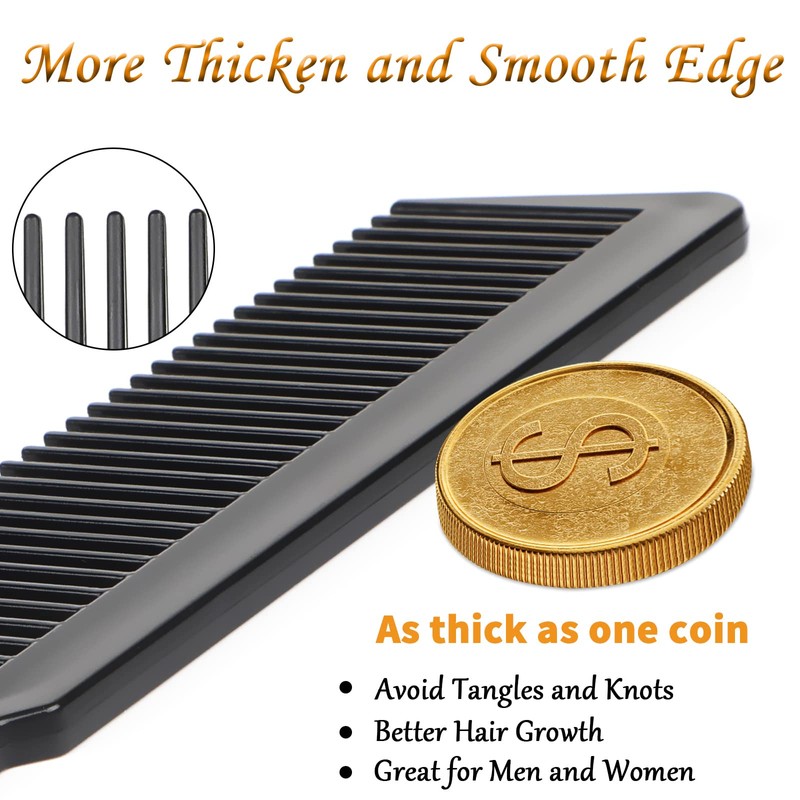 Comb Kit, Pack of 3 Styling Comb for Men and