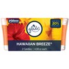 Glade 1-Wick Scented Candle Jar, Hawaiian Breeze, Air Freshener Infused