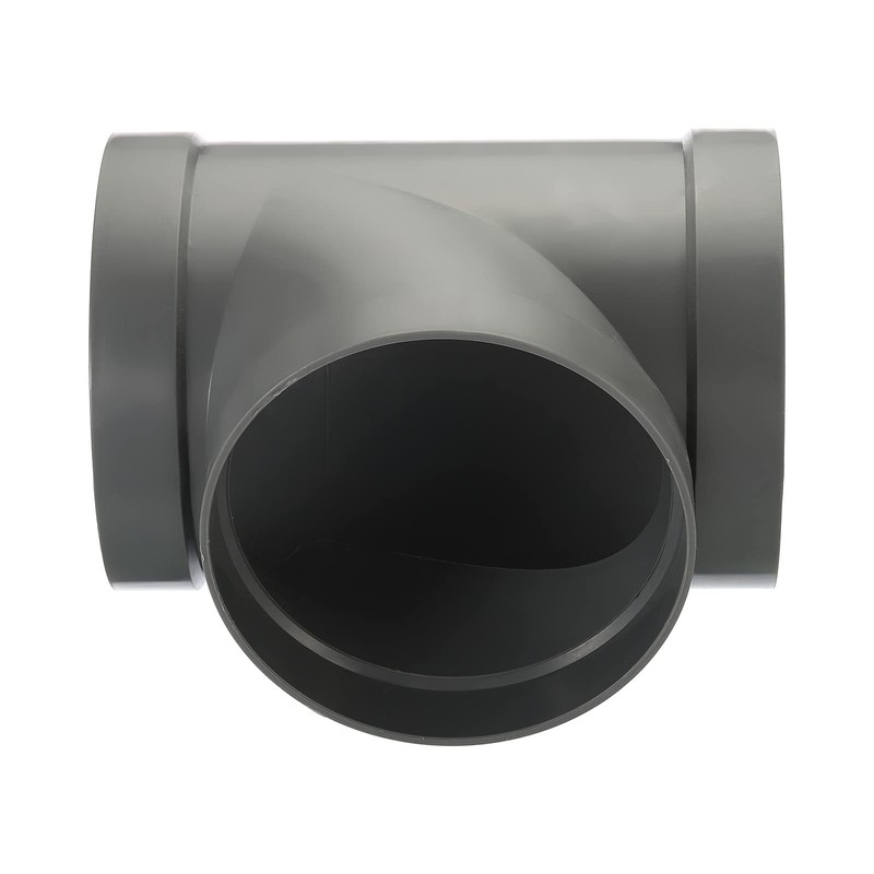 PATIKIL 6 Inch 3 Way Duct Splitter, T Shape Duct