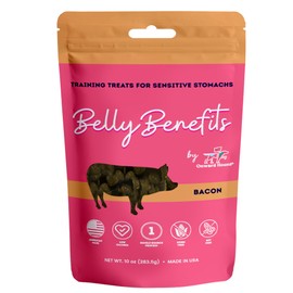 Onward Hound Training Treats for Dogs - Soft Bacon - Low Calorie Dog Training Treats for Sensitive Stomachs with Single Source Premium Protein, Corn Free, & Soy Free Formula - 10 oz