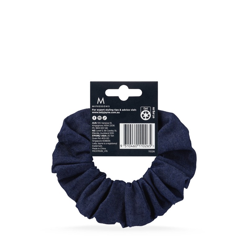 Lady Jayne Assorted Scrunchie - 1 Pack*