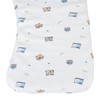 Baby Nursery Pillow Pure Cotton Cartoon Print Wave Single Layer