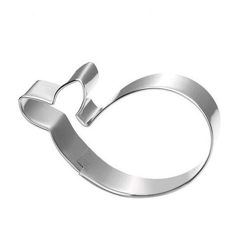 Cute Whale Cookie Cutters - Stainless Steel