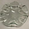 GOLDMAN 3.75” Wide Fine Clear Glass Dish for Plug-in Aroma