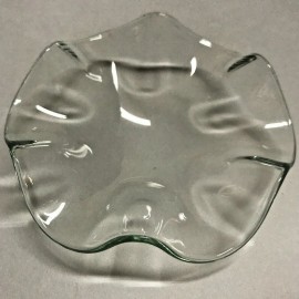 GOLDMAN 3.75” Wide Fine Clear Glass Dish for Plug-in Aroma Lamp Free Shipping