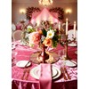 Midatul 12 Pcs 10 Inch Mirror Centerpieces Decorative Trays Thickness