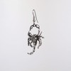 Gothic Scorpion Dangle Earrings Silver Finish Pewter