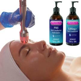 Kit Gel Facial Galvánica Compatible Nuskin Pre Y Tratamiento