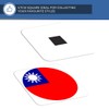 Destination Vinyl ltd Fridge Magnet - Taiwan Flag China Travel