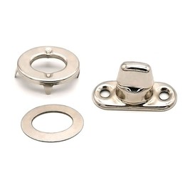 Twist Lock Fastener,12 Turn Button Fasteners with Eyelet and Bases,Handbag Hardware Accessories,Bag Clasps and Closures Supplies for Bags Making,Twist Locks for Boat Canopy Canvas Cover(without screw)