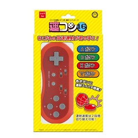 コロンバスサークル（SFC互換機/SFC用）連コン16＜レッド＞ - スーパーファミコン用連射機能搭載コントローラー