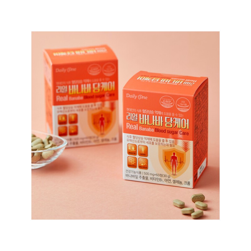 (Daily One) Real Banaba Dang Care 30g 60 tablets x