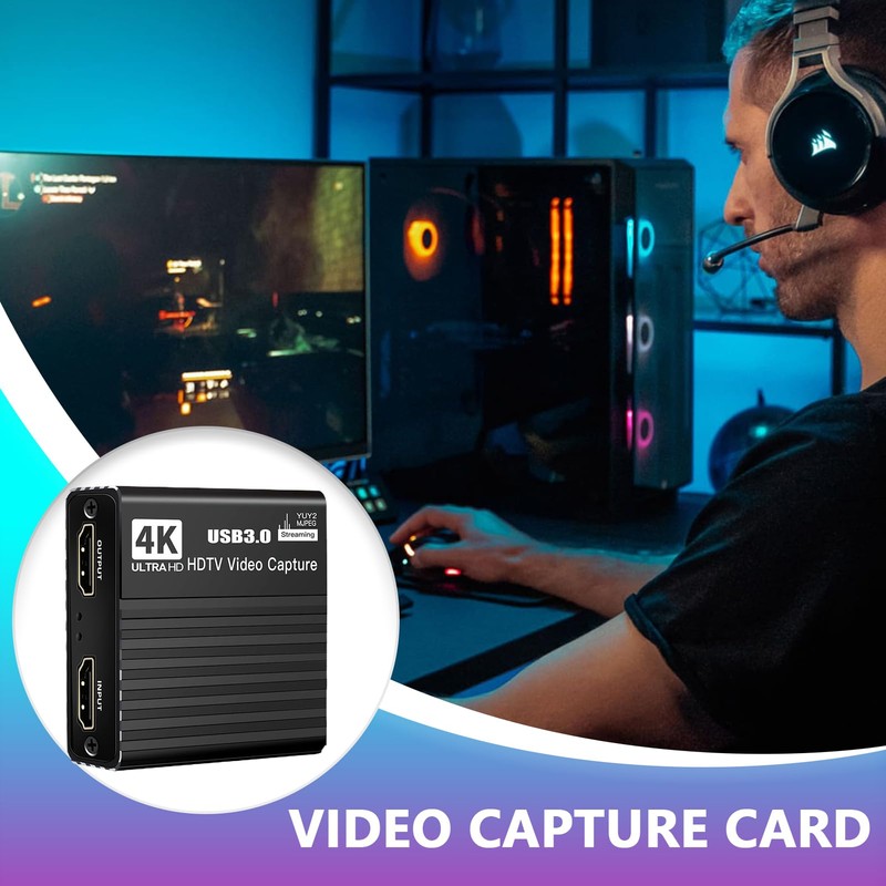 Video Capture Card | 1080P Audio Capture Card | 60FPS