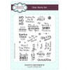Creative Expressions A5 Clear Stamp Set - CEC772 Santa's Sentiments