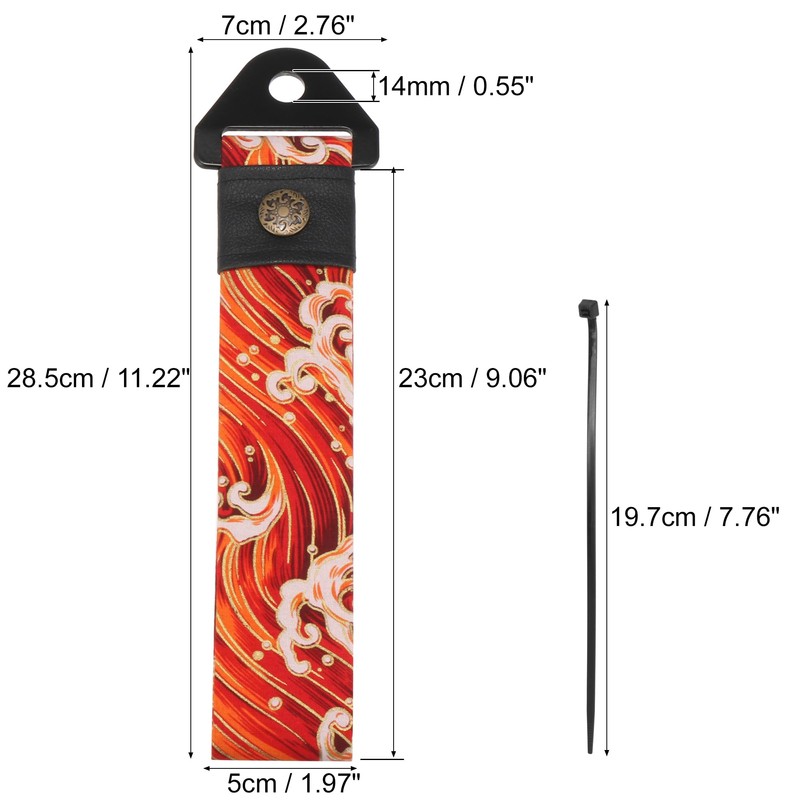 X AUTOHAUX 1 Set Car Tow Strap for Decorative Trailer