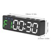 Gym Timer Portable Workout Interval Timer Fitness Clock Large Digital