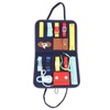 Kids Dress Learning Board Zipper Lace Up Buckles Release Felt
