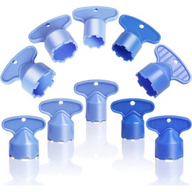 xinyee 10 Pack Cache Faucet Aerator Key Removal Wrench Tool M16.5/18.5/21.5/22.5/24, Faucet Aerator Key Removal Wrench Tool Recessed Aerator Key Sink Aerator Wrenches for Cache Aerators